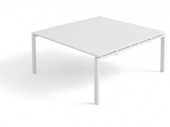 Table de réunion carrée 140 cm