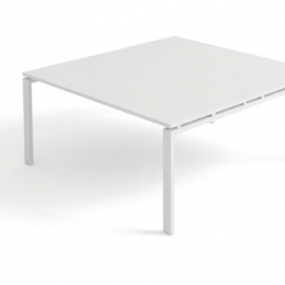 Table de réunion carrée 140 cm
